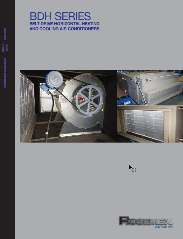 Fan coils BDH