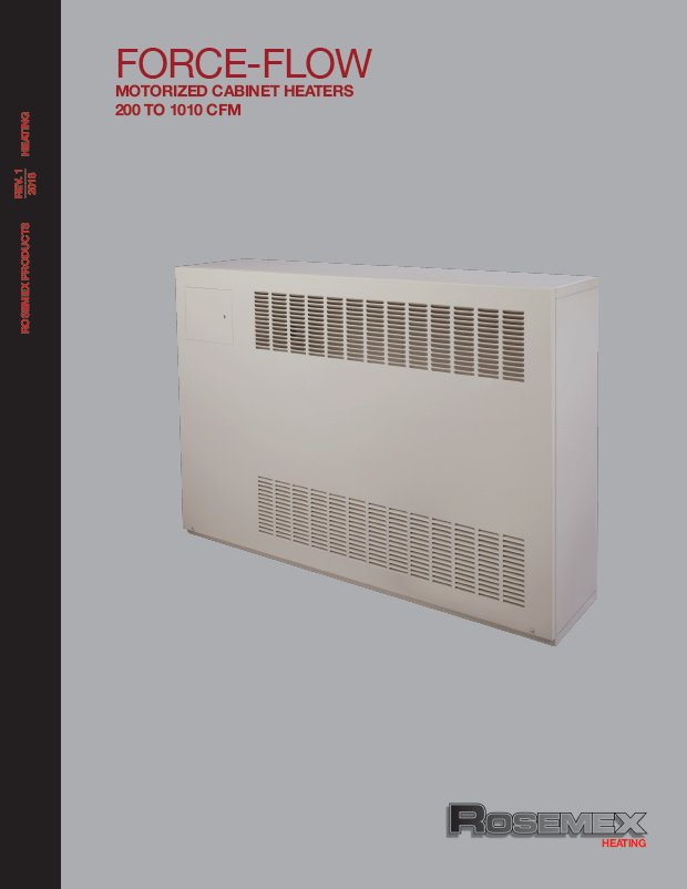 Cabinet heater Force-Flo